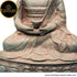 Tamas Brass Handcrafted Buddha Blessing with Sacred Kalash & Draped in Shawl Religious  Statue / Idol with Antique Finish (Brown) (Pack of 1)